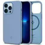 Spigen Sierra Blue Silicone Back Cover Case Compatible with iPhone 13 Pro 15.07 x 1.1 x 7.55 cm