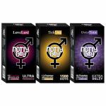 NottyBoy OverTime Extended Pleasure, Ultra Deep Ribbed And 1500 Extra Super Dots Condoms- 30 Pieces