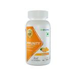 ZEON Immunity Chewable for Kids, Men and Women in Orange Flavor - Immunity Booster with Turmeric & Vitamin C 60 Tablets