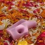 THE LIGHTINGALE Piller Scented Wax Chocolate Fragrance Candle for Birthday, Diwali, Christmas, Office, and Home.