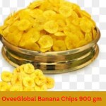 OveeGlobal Famous Maharashtrian Banana Chips ( Roasted Banana Chips) 900gm