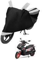 Auto Hub Bike Cover for Yamaha Aerox , Dustproof UV Protection water resistant Custom Fit Cover-(Black-White )