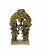 Vitthal Rukmani Brass Statue Carving Work Murti Handicraft Art By KALARAMBH