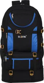 Blufin Rucksack Backpack Trekking & Hiking Expanded Extra Storage. Rucksack - 60 L Rucksack - 60 L (Black)