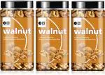 JN Premium Walnut Kernel Akhrot Giri Akhrot Mingi (3x150g) 450g Jar pack of 3