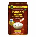 Pansari Royal Basmati rice,Pure Aroma|Long Grain, Naturally Aged( 2-Years) with Fortified-5 Kg