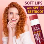 Metaverse Achieve kissable lips with SPF 30 lip balm enhanced with beetroot and Vitamin E