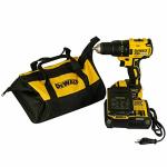 Dewalt 18 V Cordless Hammer Drill Machine with 2x2.0Ah Li-ion Batteries
