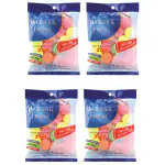 Wonder Fresh Naphthalene Balls for Clothes | Bathroom | Wardrobe | Multicoloured | Anti-Insects Moth Balls | 200 gm Pack of 4