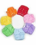 BEAUTIQ BABY COLLECTIONS CHARMING STARS Reusable Baby Cloth Diaper - S (Pack of 7)