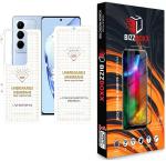 BizzBoxx Edge To Edge Screen Guard for vivo V27 Pro 5G, Membrane Hydrogel Screen Protector (Pack of 2)