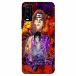 Voleano back cover for Vivo Y 20i, Itachi, Anime, Fire, Naruto, Sasuke, cases, cover