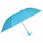 Fendo 2 Fold Umbrella For Men's and Women's | Wind And RainProof Umbrella - 2 Fold With Auto Open And Close (Sky Blue,24.5 In)