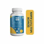 Tata 1mg Senior 50+ Multivitamin & Multimineral Veg Tablet for Strength (60 Tablets)