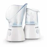Live Safe LS-FSV05 165 Watts Facial Steamer & Vaporizer with Adjustable Steam Control including Facial Mask & Nasal Mask (White)