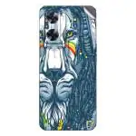 GADGETSWRAP Printed Vinyl Skin Sticker for Oppo A77s - Tribal Lion
