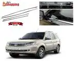 Auto E-Shopping Car Window Lower Garnish Stainless Steel Tata Safari Storme Set of 4 Pieces