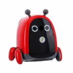 WISHKEY Cute Robot Shaped Manual Color Pencils/Pencil Sharpener Stationary Gift for Kids