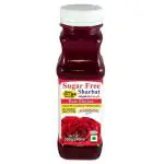 Blaue Fusse - DELICIOUS BEYOND FATHOM Sugar Free Rose Flavour Sharbat (Syrup) , 200 ml