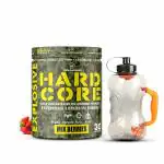 Hulk Nutrition Hard Core Pre-Workout with Caffeine with Bottle (Mix Berries,195gm)