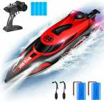 NAVRANGI Remote Control Boat, RC Boat for Adults and Kids, 25KMH Speed Fast Rc Boats