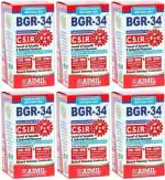 Aimil BGR-34 Tablet Ayurvedic Medicine (6 Packs, 100 Tabs Each)
