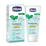 Chicco 70g Toothpaste, Mild Mint Flavour for 6Y+ Kids, Preservative-free, Cavity Protection