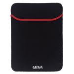 Gizga Essentials Black and Red Neoprene Protective Reversible Sleeve for 13.3 inch Laptop