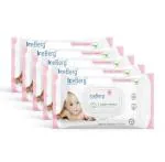 ICEBERGPREMIUMWIPES Baby Wipes 80 Sheets/Pack of 5 With Lid (400 Wipes) Baby Wipes