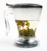 THE KETTLERY Store 4000 Acrylic BPA Free Tea Maker with AFL Technology 450 ml, Clear