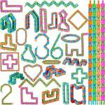 Aexoniz Toys Snack Track Chain Bulding Block for Learning Activity Game For Kids