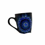 SWASTIK LEATHER JOURNAL AND BAGS Ceramic Hand Painted Cup Mug 250 ML