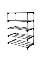 Raxon World 5 Tier Bookshelf, Bookcase Shelf Storage Organizer,Modern Book Rack