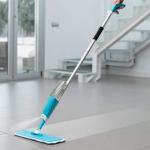 DHYANI Microfiber Floor Cleaning Spray Mop with Removable Washable Cleaning Pad and Integrated Water Spray Mechanism, 360 Degree Floor Cleaning Mops