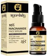 Ayurdaily Niacinamide 10 Percent Face Serum With Vitamin C And E Hyaluronic Acid, 30 Ml