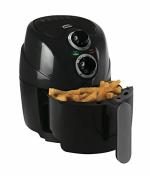 GOBBLER Electric Fryer 2 Liter 1200-Watts Healthy Fryer with 360 Degree Rapid Air Technology, Black