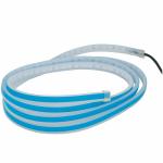 AllExtreme EXCLDH1 Strip LED Light DRL Front Daytime Running Hood Lamp Interior Car Door Turn Signal & Decorative Silicone Flexible & Bright for 4 Wheeler (White, 1 Pc)