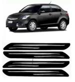 Gee Cee Black Pvc Car Bumper Protector Guard For Maruti Swift Dzire (Set Of 4)