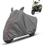 Automozexo Best Scooty Cover for Suzuki Avenis with Mirror Pockets, All Weather Protection & Dustproof Avenis Scooty Cover, Best Cover for two wheeler Avenis (Grey)