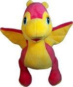 Tedstree Pink Dragon Plush Toy