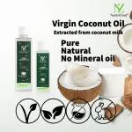 NatureZest Virgin Coconut Oil Pack of 2, (500ml, 200 ml)