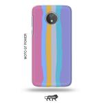 Tweakymod Printed Rainbow New Back Cover for MOTO G7 POWER