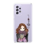 Emble Designer Clear Tranperant Silicone Case For Samsung A33 5G-Design A17 ( TPU | Soft , Samsung A33 5G| Multicolor )