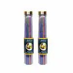 SIGNAMIOMetallic Agarbatti for Pooja/Incense Sticks/Natural Fragrance Pooja Items (100g x Pack 2)