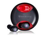 Boston Levin Storm 3Z Bluetooth Wireless Earbuds with Upto 25 Hour Total Playtime, Bluetooth V5.2, IPX4 Water/Sweat Resistant, Immersive Sound Quality, Powerful Bass, Digital Display Case, 8mm Drivers (Red & Black)
