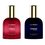 LA' FRENCH Cuddle & Consent Perfume Combo For Women -30ml + 30ml | Premium Luxury Long Lasting Fragrance Spray | Eau De Parfum | Ideal For Women | Perfume For Women | Pack Of 2