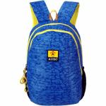 AZIBO Zixer Multi Colour Durable & Water- Resistant School Backpack 20 L Backpack (Blue)