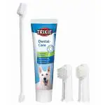 Trixie Dog Dental Hygiene Set With Toothpaste And Brush, Pack of 2