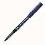 Pilot Hi-Tecpoint V5 0.5mm Extra Fine Point Pure Liquid Ink Roller Ball Pen | Pack of 12 | Blue Black Ink