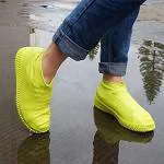 VENIK Waterproof Shoe Covers Reusable Silicone Cover Shoes Rain Boots for Men, Women, Kids | Anti-Slip Water Resistant Rubber Overshoes Protectors for Kitchen, Indoor, Outdoor, Garden